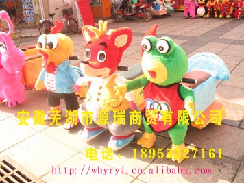 供应电动动物玩具车-游艺设备